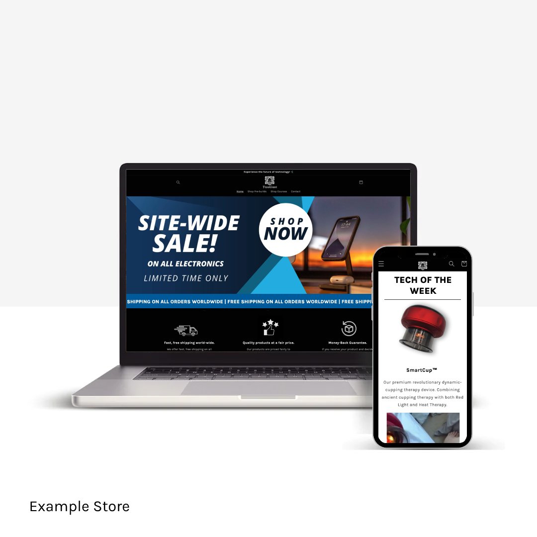 Example Beckett electronics store
